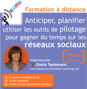 Formation piloter ses réseaux sociaux