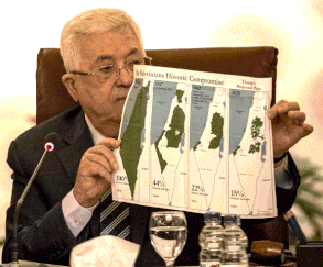 Palæstinensernes præsident Mahmud Abbas 