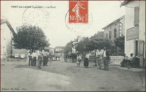 orthe, landes, peyrehorade, aquitaine, sorde, cagnotte, gave, adour, chalosse, abbaye, carte postale, hastingues, port de lanne, st lon, bélus, cauneille, labatut, port de lanne