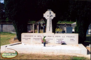 Tombe-Monument des cinq résistants de la mine de Leucamp.