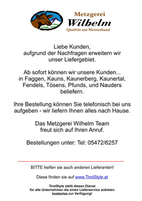 Metzgerei Wilhelm