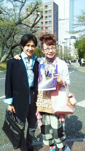 桜舞う赤坂で、藤井真梨子先生と楽しいお時間を♪