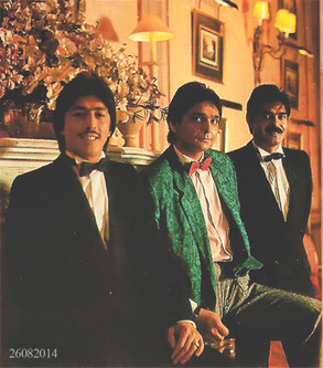 Los Chichos en 1987 en el Hotel Palace de Madrid