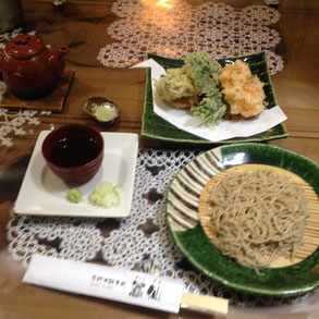 10割そば 蕎仙 天ぷらも美味