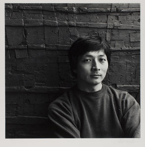 At my Portland, Studio, 1987 (photo by Robert Miller)