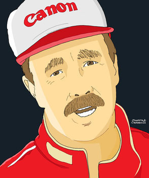 Nigel Mansell by Muneta & Cerracín