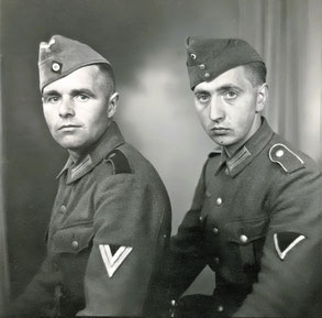 Zwei Söhne im Kriegsdienst: Josef Struwe und sein Halbbruder Willi Siepe