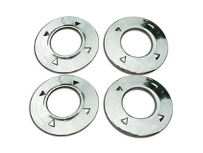 21-6105188 Rosette Fensterheber Kurbel und Griff Türöffner GAZ-21 Wolga. Rosette for window crank and interior door handle GAS M21 Volga. Розетка ручки ГАЗ М21 Волга.