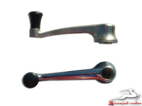 81-6104064 Fensterheber Kurbel Fensterkurbel GAZ 51/63. Window Winder Handle GAS 51/63. Ручка стеклоподъемника в сборе грузового автомобиля ГАЗ 51/63.