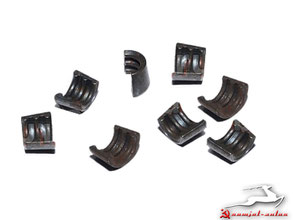 11-6512 (66-1007028) Ventilkeile Keile Ventil GAZ 24 Wolga, GAZ 24-10. Valve cotters GAS 24, GAS 2410 Volga. Сухарь (сухари) клапана ГАЗ-24, ГАЗ-2