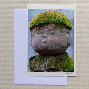 cartes postales de photos du Japon, les Jizô et des peintures de Christian Mallet