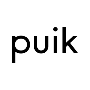 Logo design, design corporate identity commissioned by Dutch design label puik design