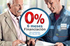 Financia sin ningún interés ni comisión en 3 o 6 meses las reparaciones o mantenimiento de tu vehículo.