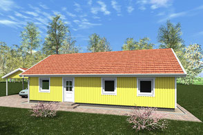 Modell Älmhult 100 von Berg-Schwedenhaus