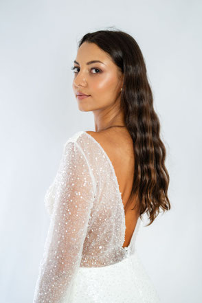 Robe de mariée élégante et féminine