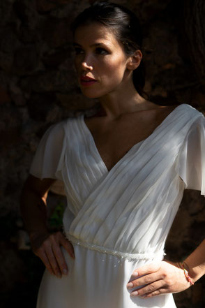 Robe de mariée simple