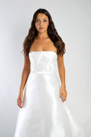 Robe de mariée princesse féminine