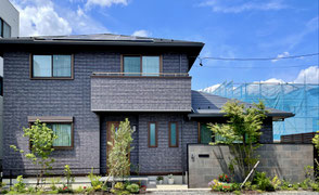 守山区　パナソニックホームズ　新築外構　かっこいい