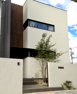 名古屋市　建築家　外構　
