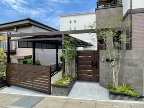 住友林業　外構　エクステリア　名古屋市　守山区