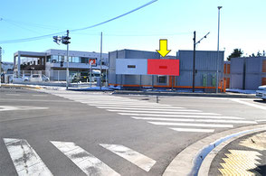 瀬谷区　目黒交番前　東側　貸し看板