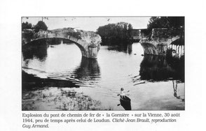 Explosion du pont de la Gornière - 30/08/1944