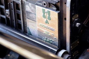 ontwerp letterpress geboortekaartje bijzonder drukwerk