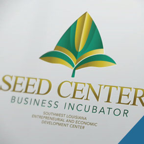 Seed Center Logo Design Lake Charles Louisiana