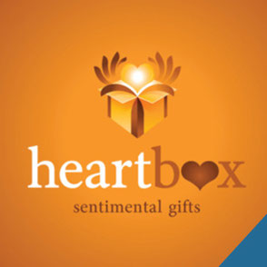 Heartbox Sentimental Gifts Logo Design Lake Charles Louisiana