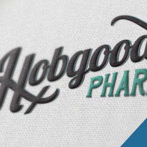 Hobgood Pharmacy Logo Design Lake Charles Louisiana