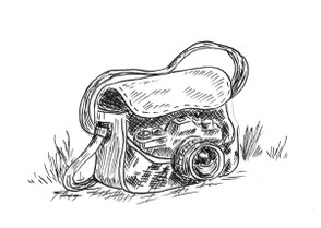 Illustration, Buchillustration, Tusche, inkart, ink, Federzeichnung, ink pen, Text illustration