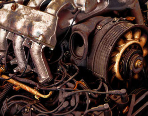 fotokunst Motor