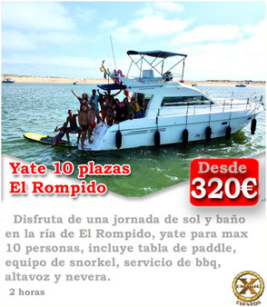 alquiler yate Punta umbria