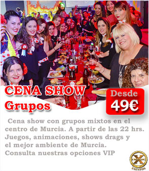 cena show Murcia
