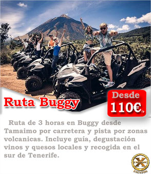ruta en buggy en Tenerife