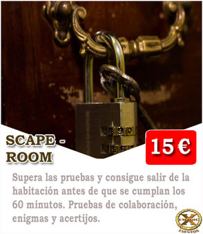 jugar Scape room en Málaga