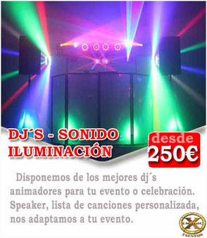 alquiler de sonido para comuniones en Cádiz