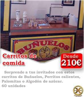 carritos de comida