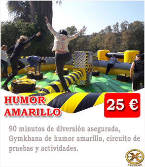 humor amarillo en Málaga