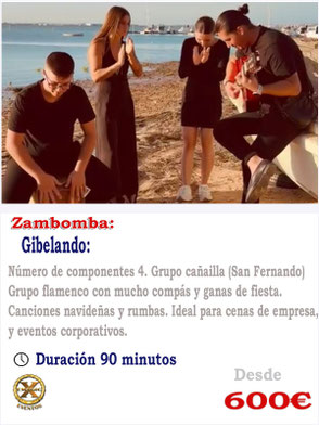 contratar zambomba en una boda