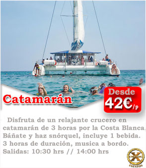 catamarán en Alicante