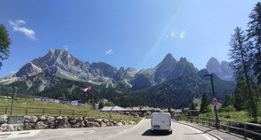 Panorama in San Martino di Castrozza