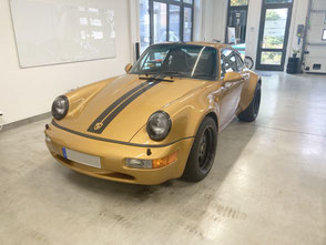 Porsche 964 Umbau Breitbau PPF Elfer Folien bester Folierer Lackschutzfolie Hamburg 