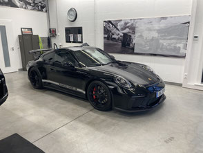 Porsche 991 GT3 RS Streifendekor PPF Elfer Folien bester Folierer Lackschutzfolie Hamburg 