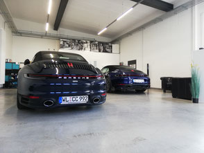 Porsche 992 Cabrios PPF Elfer Folien bester Folierer Lackschutzfolie Hamburg 