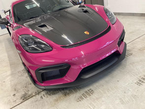 Porsche 718 GT4 RS PPF Elfer Folien bester Folierer Lackschutzfolie Hamburg 