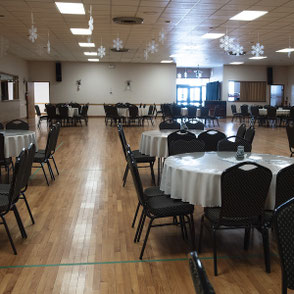 Intérieur du Centre communautaire Caledonia