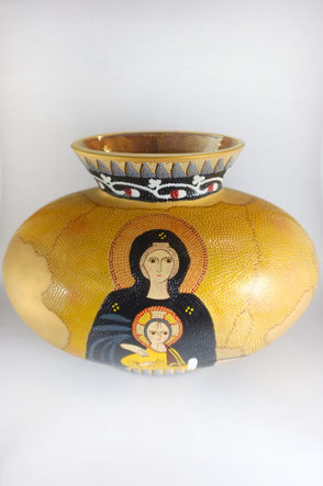 Maria & Jesus Vase 