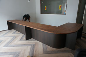 Store reception counter