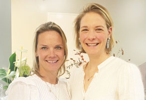 Henrike Holst (r.) und Caroline Harmstorf, HH Elbtherapie